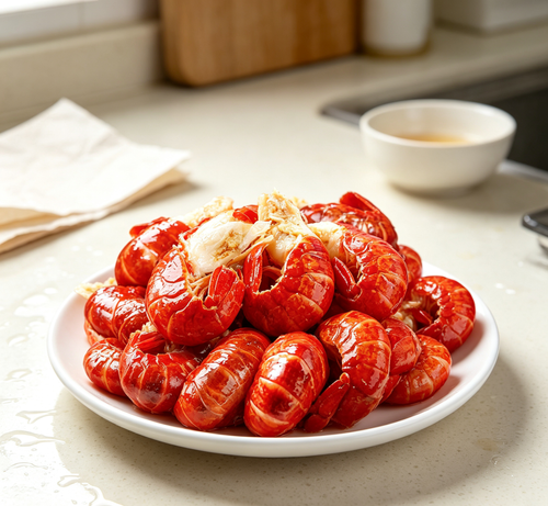 Cooked Crawfish