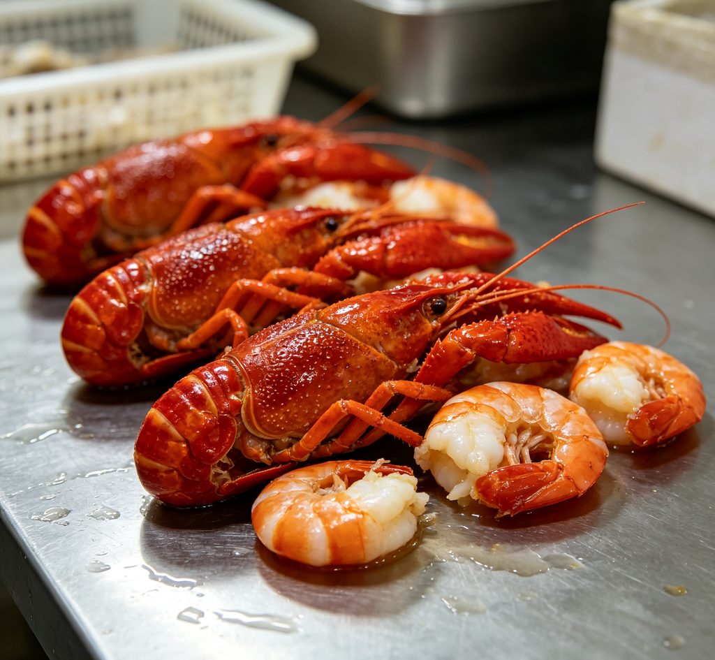 Cooked Crawfish